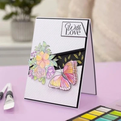 Afbeelding van Crafters Companion Clearstamp With Love