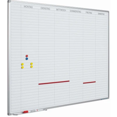 Afbeelding van Planbord Softline profiel 8mm Werkdagen, DU incl. dagenstrook