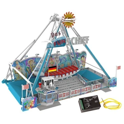Afbeelding van Faller Kermisattractie FUN Schiff modelbouwsets, hobbybouwspeelgoed voor kinderen, modelverf en accessoires