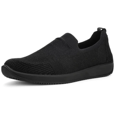 Afbeelding van ARA Lissabon Slipper voor dames, Zwart Metallic Zwart, 39 EU