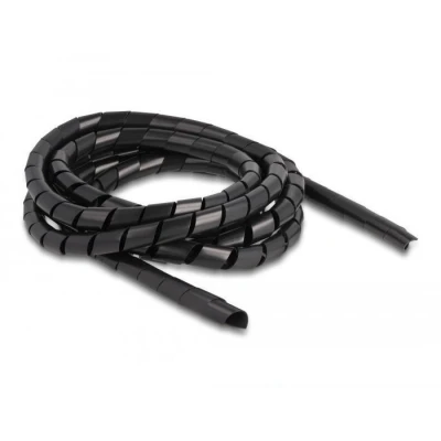 Afbeelding van Delock Spiralschlauch flexibel 2 m x 12 mm schwarz