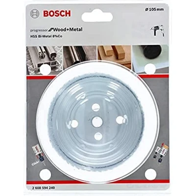 Afbeelding van Bosch Gatzaag HSS Bi metaal progressor diameter 105mm