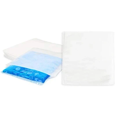 Afbeelding van COM FOUR® 25x wegwerp nonwoven hoes voor koude en warme meervoudige gelcompressie Gel cooling pack Beschermhoes om je huid te beschermen