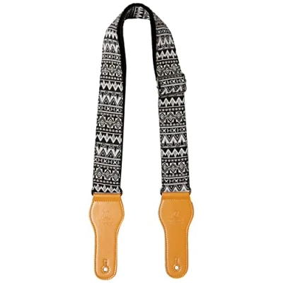 Afbeelding van ORTEGA gitaarriem lengte 1580mm / 62&quot; (Max) breedte 50mm Icelander (OCS 450)