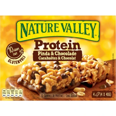 Afbeelding van Nature Valley Proteine Pinda &amp; Chocolade 4 pack stuks