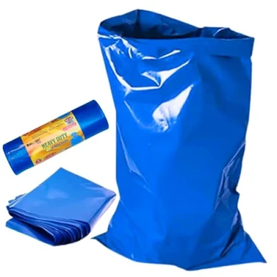 Afbeelding van HOMESmith HSBB 005 Heavy Duty Extra Sterke Puin Zakken BB2154221, Blauw Kunststof