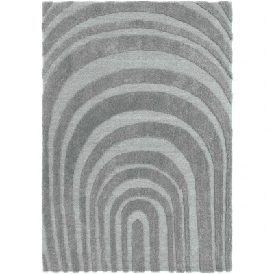 Afbeelding van By Boo Vloerkleed Maze 160x230 cm grijs Stof