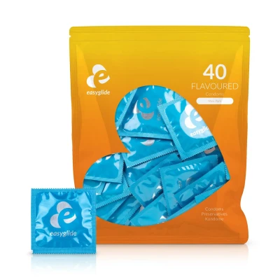 Afbeelding van EasyGlide Condooms Met Smaakjes 40 Stuks