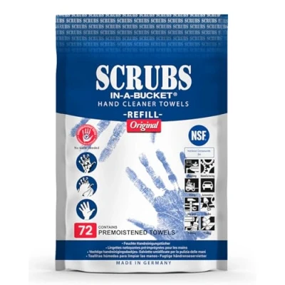 Afbeelding van Scrubs Srubs Refill 042270 Handreinigingsdoekjes 72 stuk(s)