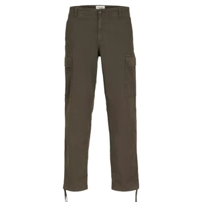 Afbeelding van Jack &amp; Jones Jpstkarl Jjharlow NOOS Cargobroek, Heren, Maat: 32x36, Wren