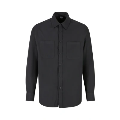 Afbeelding van Urban Classics Flanellen overhemd voor heren, zwart, 5XL