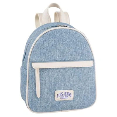 Afbeelding van Lois Sac Dos Sac. à Femme Élégant Chic Multipoches a Pratique Feminin Femme, Blauw