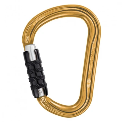 Afbeelding van Petzl William Triact Lock met automatische sluiting goud