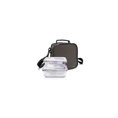 Afbeelding van IRIS isolatietas voor levensmiddelen met 2 containers, meerkleurig, 21 x 12 cm