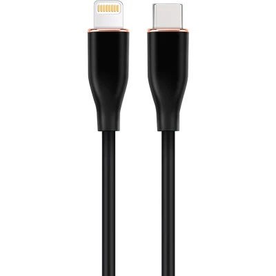 Afbeelding van USB C naar Lightning Kabel Premium 1,5 meter Zwart