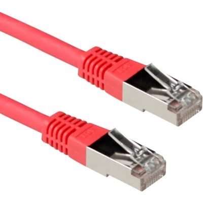 Afbeelding van ACT IB5010 LSZH SFTP CAT6A Patchkabel Rood 10 meter