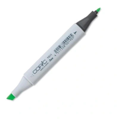 Afbeelding van COPIC Classic Marker type YG 11, mignonette, professionele layout marker, op alcoholbasis, met een brede en fijne punt