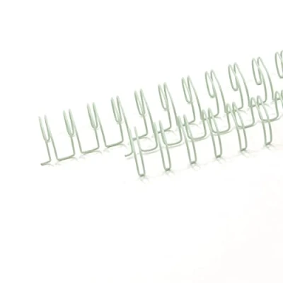 Afbeelding van Craftelier Set van 2 dubbele ringspiralen voor het inbinden albums, boeken, kalenders, planners of notitieboeken, perfect scrapbooking en andere ambachten Ø 1,5 cm (5/8&quot;) · Lengte 12&quot;