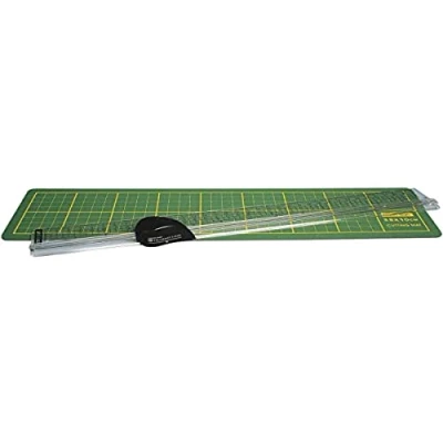 Afbeelding van Rayher Rolsnijder voor papier met 1 snijrol, liniaal 35 cm, mat 38 x 10 rolsnijder, 8935100