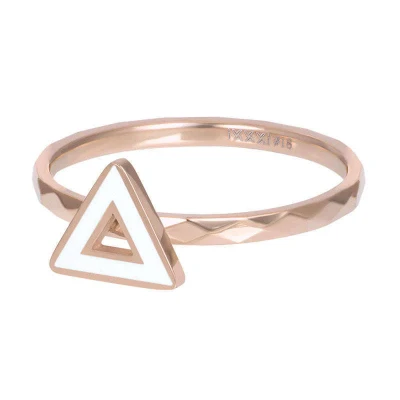 Afbeelding van Artistic Triangle iXXXi Vulring 2 mm Roségoud / 16