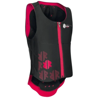 Afbeelding van Komperdell Rugprotector Junior Zwart/Fuchsia 116/6 jaar