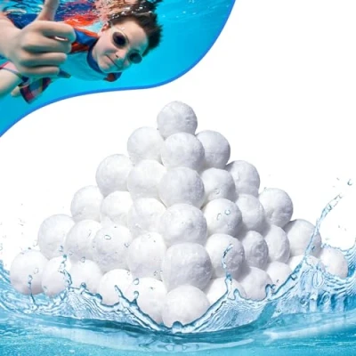 Afbeelding van filterballen voor zwembad, 700 g, media kunnen 25 kg filterzand vervangen, filterbal zwembaden zandfilterinstallatie, zwembadreiniging,