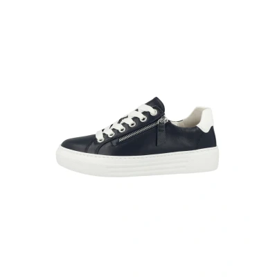 Afbeelding van GABOR Sneakers laag donkerblauw / wit