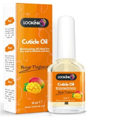 Afbeelding van Cuticle Oil for Nails 12 ml Nagelriemolie Hydrating and Nourishing Coconut Fragrance Perfect Hands Feet Softener Professional Nail Care (MANGO)