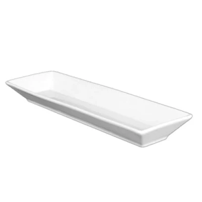 Afbeelding van Holst Porzellan YH 1152 YoYo rechthoekige schaal van porselein, wit, 35,5 x 11 4,0 cm, 0,55 l