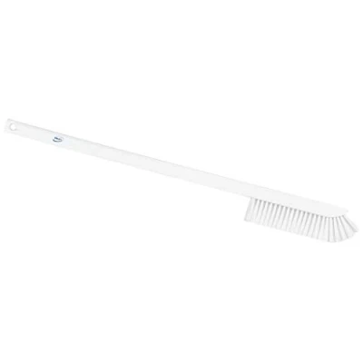 Afbeelding van Vikan Precisie Borstels Hygiene Precisieborstel Lange Steel Wit Medium Vezels 600mm
