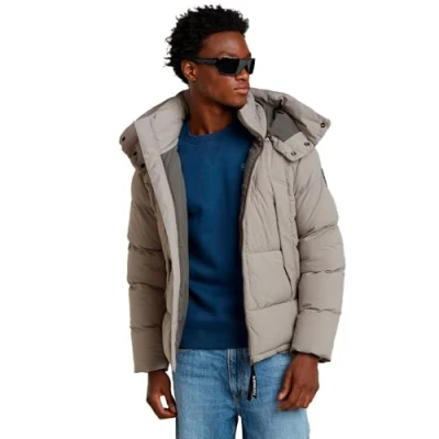Afbeelding van G STAR Gwhistler Winterjas, Heren, Maat: Medium, Elephant skin