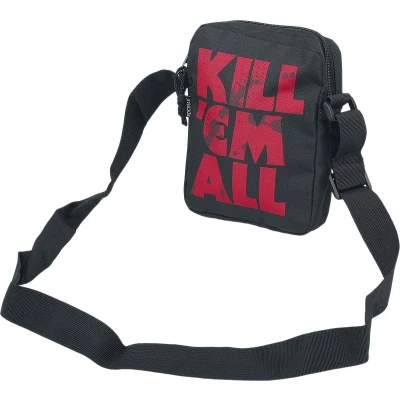 Afbeelding van Metallica Rocksax Kill &#039;Em All Blood Schoudertas zwart rood