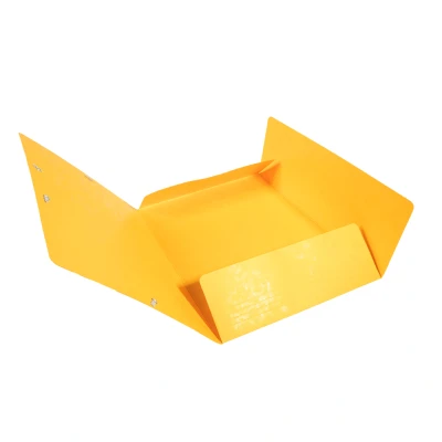 Afbeelding van Exacompta Verzamelmap (Manila karton, DIN A4, Maxi capaciteit, elastiek, 3 kleppen, 425g) 1 Stuk stuks. geel