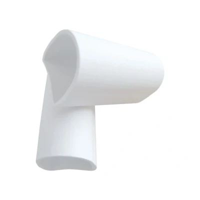Afbeelding van Steigerstootrand P connector koppelstuk in Wit of navy, 2 stuks