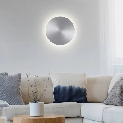 Afbeelding van Paul Neuhaus Design wandlamp Akku Puntua Ø 25cm aluminium 8153 95