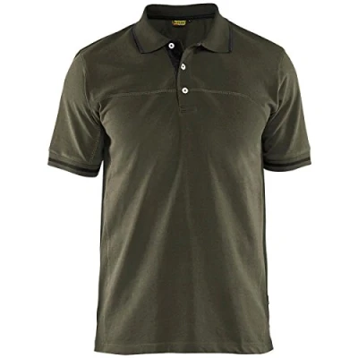 Afbeelding van Blåkläder Poloshirt unite zwart groen, maat M, Geschikt voor Veehouderij