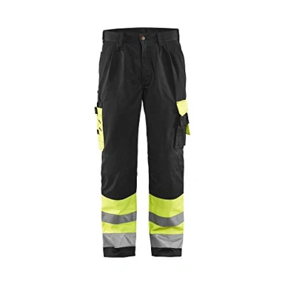 Afbeelding van Blaklader Werkbroek Hi vis 158 4 GEEL/ZWART D96