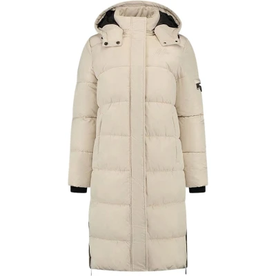 Afbeelding van Malelions Signature Long Puffer Winterjas Dames