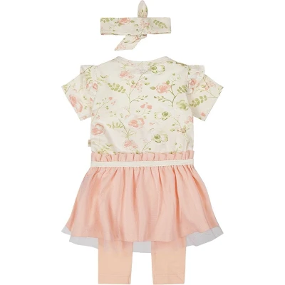 Afbeelding van Dirkje Meisjes Kledingset Faded peach
