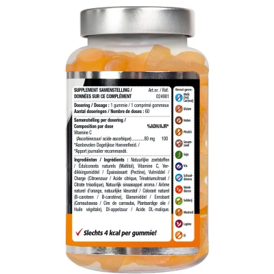 Afbeelding van 2+2 gratis: 2x Lucovitaal Gummies Vitamine C 60