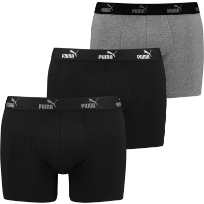 Afbeelding van Set van 3 Puma Elements Boxer Boxershorts herenondergoed Sportieve retrobroek