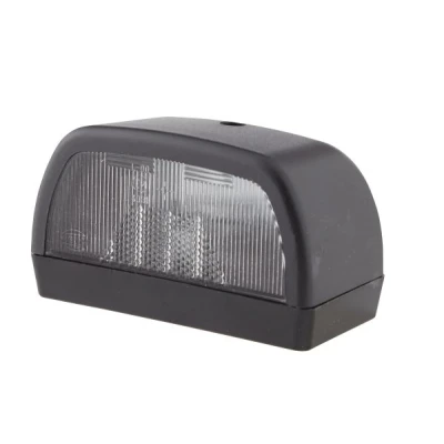 Afbeelding van HELLA VALUEFIT Kentekenlamp Halogeen 12V / 24V Geschroefd/Opbouw ADR/GGVS Lenskleur: Transparent Aantal: 1 2KA 998 523 131