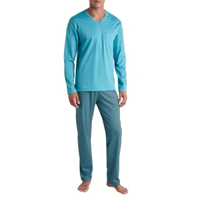 Afbeelding van Calida SET Pyjama, Heren, Maat: XXL, Bright blue