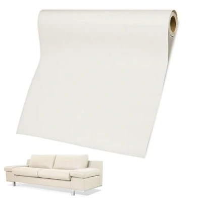 Afbeelding van Ddff Reparatieset voor leer, 60 x 137 cm, lederen patch, zelfklevend, banken, autostoelen, bureaustoel, hoofdeinde (beige)