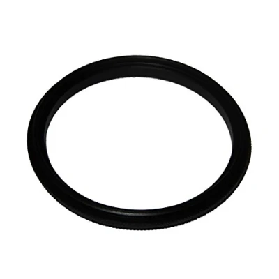 Afbeelding van vhbw Step Up ring adapter van 49 mm naar 52 voor cameralens filteradapter, metaal, zwart
