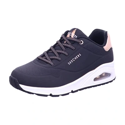 Afbeelding van Skechers Sport Sneakers laag Black/rose gold, Dames, Maat: 38, gold Schoenen