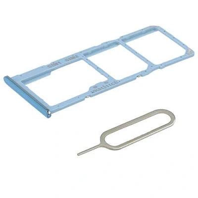 Afbeelding van MMOBIEL Sim Tray Kaart Houder voor Samsung Galaxy A51 A515 / A71 A715 (Blue Blauw)