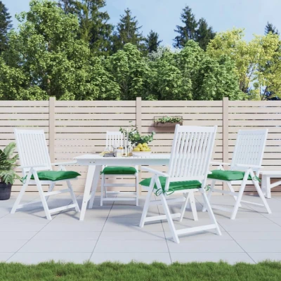 Afbeelding van Palletkussens 4 st 50x50x7 cm oxford stof groen