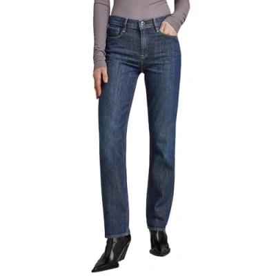 Afbeelding van G STAR RAW Strace Straight Wmn, Blauw (Worn in Deep Marine D23951 b767 c602), 24W x 30L