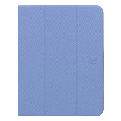 Afbeelding van Apple iPad 10 (2022) 10.9 inch Hoes: Tucano Up Plus Folio Case Flipcase Sky Blue TPU Tablet Hoezen